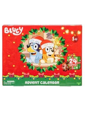 Bluey Holiday Advent Calendar - Red & Green